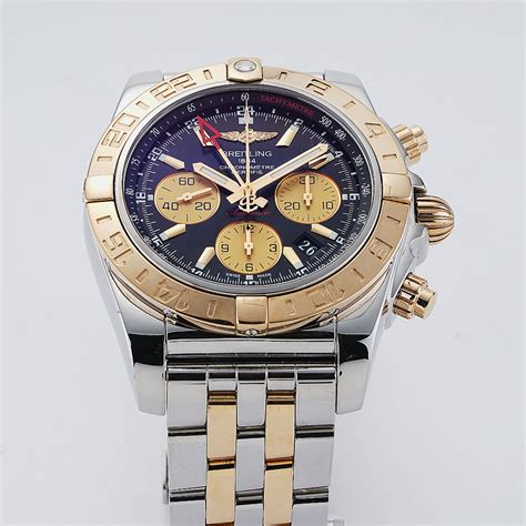 breitling chronomat preowned|Breitling Chronomat 44 two tone.